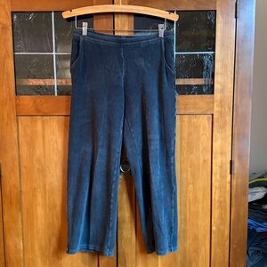 L.L. Bean Wide Leg Pants - Dark Blue
